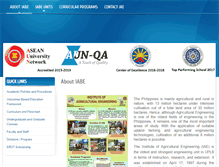 Tablet Screenshot of iae.uplb.edu.ph